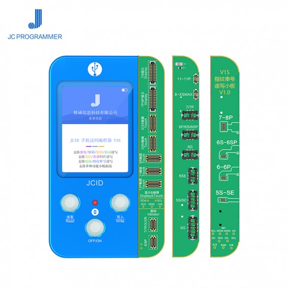 JC V1S iPhone Programmer EEPROM Display TrueTone Vibration Akku Homebutton