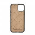 Bouletta Magnetische abnehmbare Handyhülle aus Leder mit RFID-Blocker für iPhone 12 Mini Rustic Tan with Efekt