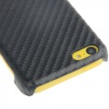 Carbon Plastik Hülle iPhone 5C schwarz