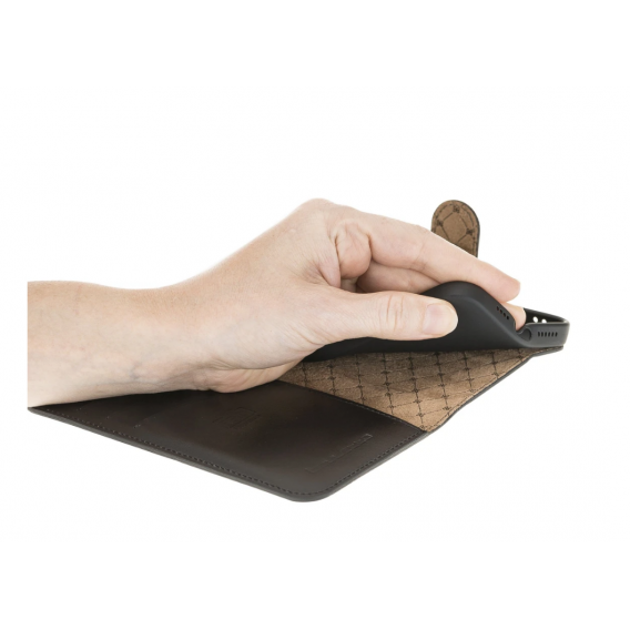 Wallet Folio Leder Case ID-Schlitz mit RFID für iPhone 12 Pro
