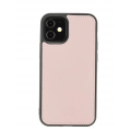 Bouletta Magnetische abnehmbare Handyhülle aus Leder mit RFID-Blocker für iPhone 12 Mini Nude Pink