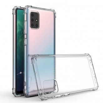 Galaxy A71 Shockproof Transparent TPU Protective Case