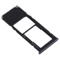 SIM Card Tray + Micro SD Card Tray for Galaxy A20 A30 A50 Schwarz