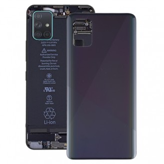  Battery Back Cover für Galaxy A51 Schwarz