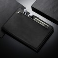 Samsung Galaxy Tab A10.1 Fashion Calf Texture Zipper Horizontal Flip Leder Case mit Stand & Card Slots