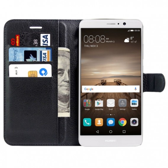 Leder Case Hülle mit Magnetic Buckle Huawei Mate 9