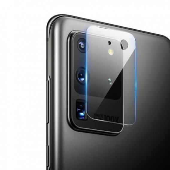 Galaxy S20 Ultra 9H Rear Kamera Lens Flexible Tempered Glass Film