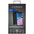 Vivanco Gracious Silikon Backcover für Samsung Galaxy S10 Plus, Schwarz