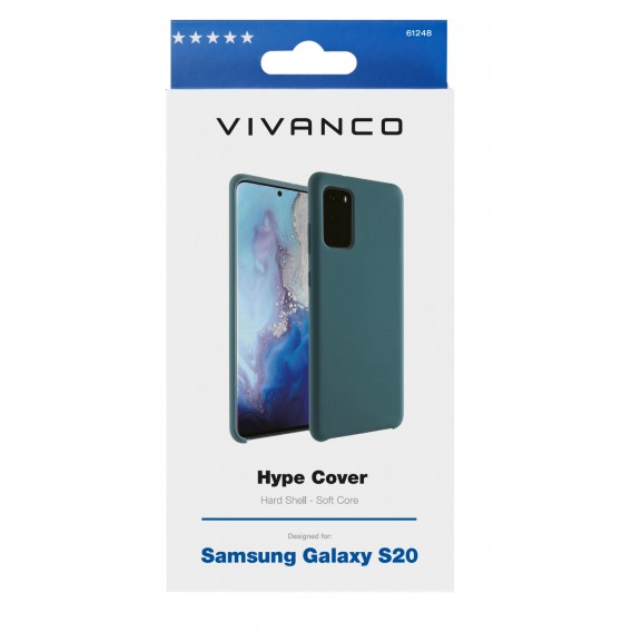 VIVANCO Hype Cover, Schutzhülle für Samsung Galaxy S20