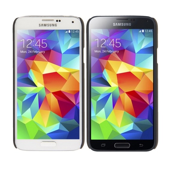 Schwarz Hard Case Cover Samsung Galaxy S5