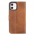 Apple iPhone 12&Pro 6'1 Bouletta Wallet Folio Case ID Slot mit RFID - Brown