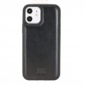 Apple iPhone 12&Pro Bouletta Flex Cover Back Leder Case - Schwarz