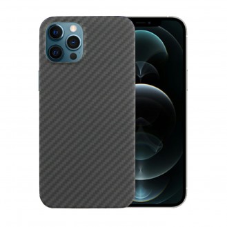 Echt Carbon Faser Volle Schutz Hülle Slim Case Für iPhone 12 / 12 Pro