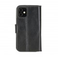 Wallet Folio Case ID Slot mit RFID für iPhone 12 mini Rustic Black