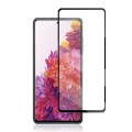 9H 2.5D Full Glue Silk Print Tempered Glass Film für Samsung Galaxy S20 FE