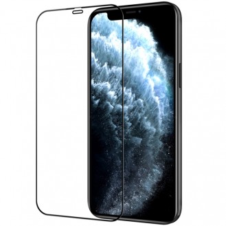 NILLKIN Hochauflösend, explosionsgeschützt und stoßfest Tempered Glass Metall Staubdichtes für iPhone 12 Pro Max