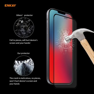 ENKAY Hat-Prince Full Glue Tempered Glass für iPhone 12 Pro Max