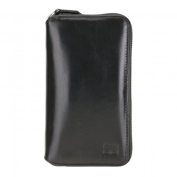 Bouletta Pouch Magnetische abnehmbare Case mit RFID für iPhone 12 mini Rustic Black