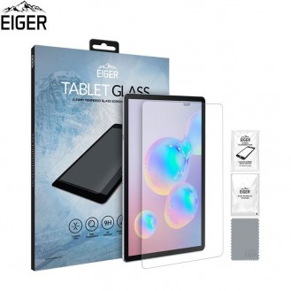 Eiger - Samsung Galaxy Tab S6 Panzer Glas Display Schutzfolie Case Friendly