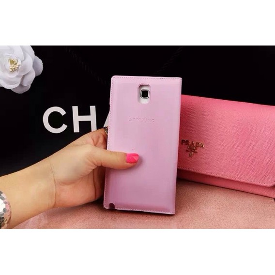 S-View Bling Strass Case Galaxy Note 4 Pink