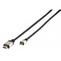 Premium Mini High Speed HDMI® Kabel mit Ethernet, 1,2m