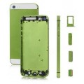 iPhone 5 Alu Backcover Rückseite Grün (ohne vorm) A1428, A1429, A1442