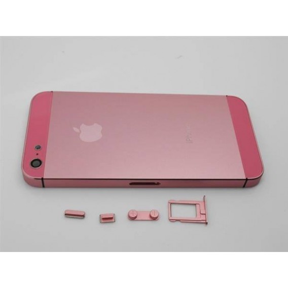 iPhone 5 Alu Backcover Rückseite Rosa