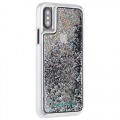 Case Mate - iPhone Xs / X Hardcase Hülle Naked Tough Waterfall - Transparent / Silber