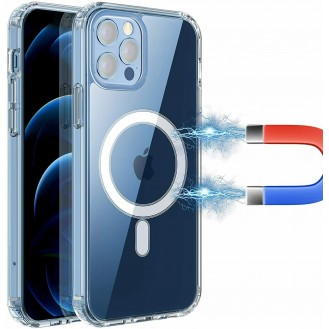 iPhone 12, 12 Pro Magsafe Hülle Magnetisches Case Transparent