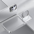 Apple iPhone 12 Pro Max Ultradünne matte Standhülle Transparent
