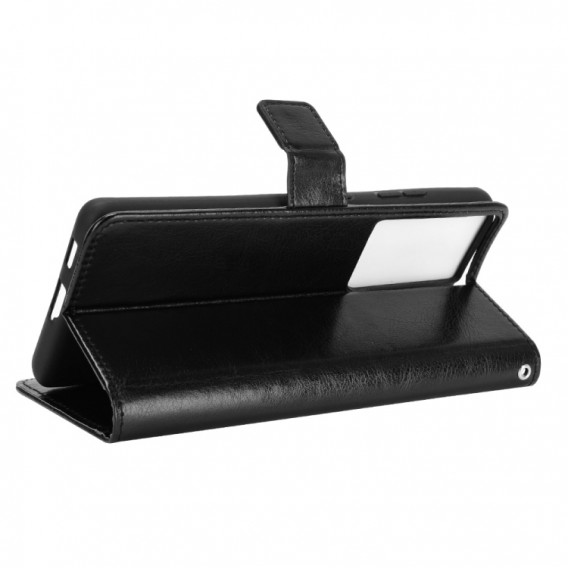 Samsung Galaxy S21 Ultra Book Case Wallet Schutzhülle Tasche Etui Schwarz