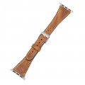 Bouletta Leder Watch Slim Band für Apple Watch 42-44 mm Vegetal Brown