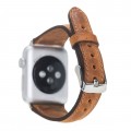 Bouletta Leder Watch Slim Band für Apple Watch 42-44 mm Vegetal Brown