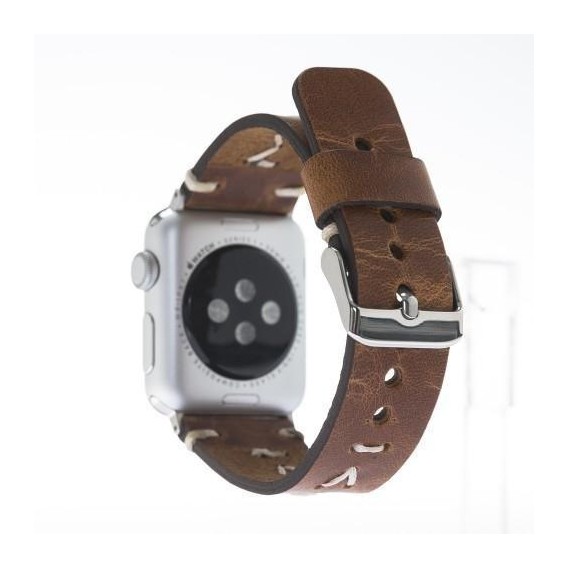 Bouletta Leder Watch Gurt für Apple Watch 42mm / 44 mm - Vegetal Braun