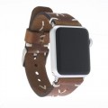 Bouletta Leder Watch Gurt für Apple Watch 42mm / 44 mm - Vegetal Braun