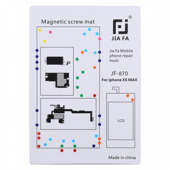 Magnetpad-Schraubbrett für iPhone XS Max