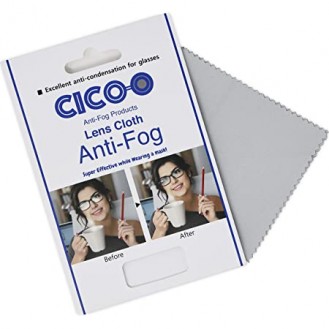 Cico Anti Fog Tuch Reinigungstuch aus Mikrofaser
