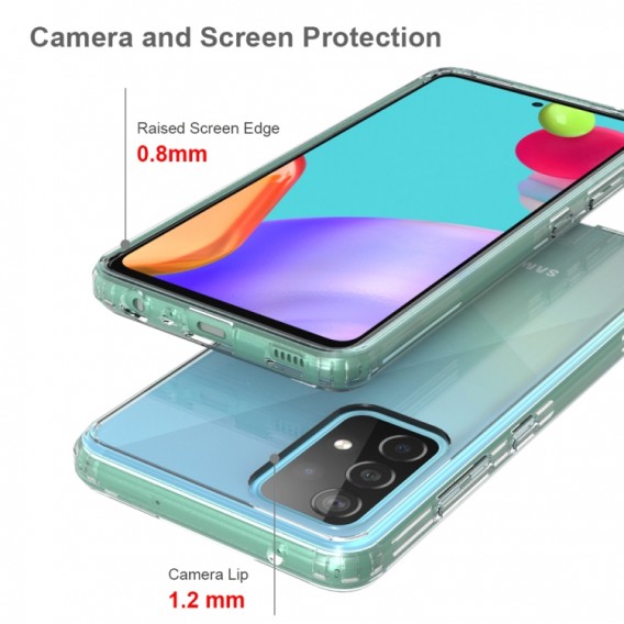 Samsung Galaxy A52 5G Kratzfest TPU Transparent Handyhülle