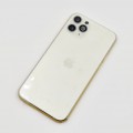 iPhone 11 Pro Max Gehäuse Glas Backcover Rückdeckel Akkudeckel Silber