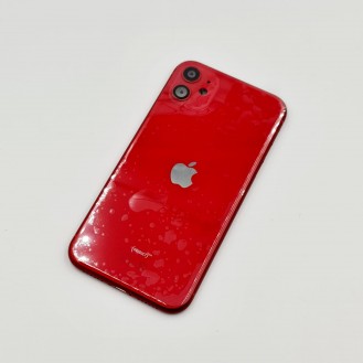 iPhone 11 Gehäuse Glas Backcover Rückdeckel Akkudeckel Rot