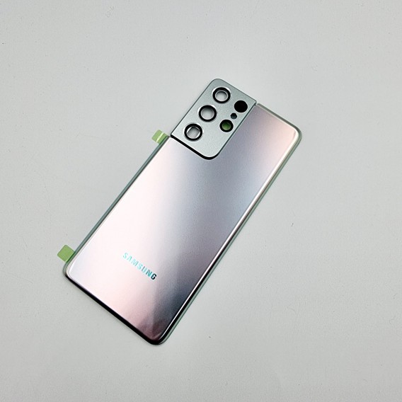 Samsung Galaxy S21 Ultra OEM Backglass Akku Deckel Phantom Silver