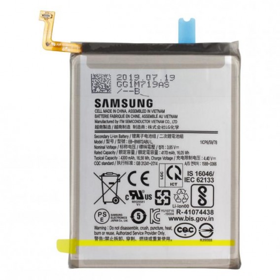 Original Samsung Galaxy Note 10+ N975F Akku EB-BN972ABU Serviceware