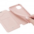 DUX DUCIS Skin X Holster Flip Cover Handyhülle für iPhone 12 mini pink