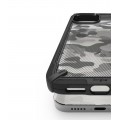 Ringke Fusion X Design Panzer Handyhülle Schutzhülle mit TPU Rahmen für iPhone 12 Pro / iPhone 12 schwarz Camo Black