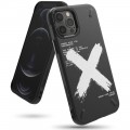 Ringke Onyx Design robuste Handyhülle Schutzhülle für iPhone 12 Pro / iPhone 12 schwarz (X)
