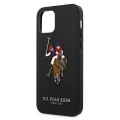 US Polo iPhone 12/12 Pro 6.1" Polo Embroidery Collection Handyhülle schwarz