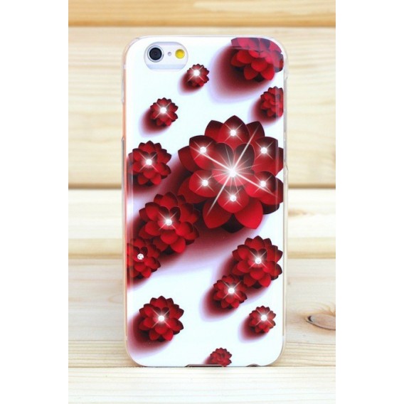 Beckberg Rose Luxus Strass Bling Case iPhone 6