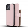 iPhone 13 Pro Bouletta Magnetische abnehmbare Handyhülle aus Leder mit RFID-Blocker - Sand