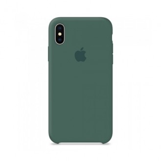 iPhone XS Silikon Case Grün