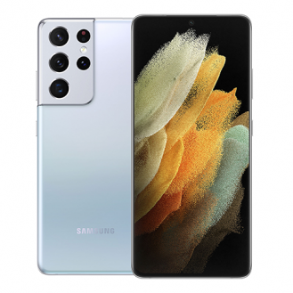 SAMSUNG Galaxy S21 Ultra 5G Smartphone (6.2 ", 256 GB, Phantom Silber)